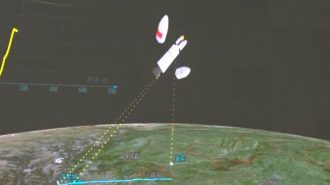 China lanzó dos satélites que supervisarán estrellas de neutrones y agujeros negros