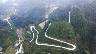 China alcanza 4,38 millones de kilómetros de carreteras rurales