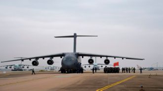 China presentará su avión de transporte Y-20 en salón internacional de aeronáutica en Europa