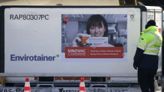 Chile recibe otro millón de vacunas Sinovac