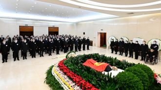 Restos del expresidente Jiang Zemin fueron cremados en Pekín un día antes de su memorial