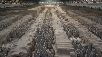 Desentierran cientos de guerreros de terracota cerca de mausoleo de emperador Qinshihuang