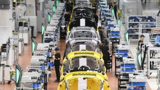 Ciudad china lanza pilas de carga inalámbricas para vehículos eléctricos