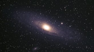 Astrónomos chinos calculan con mayor precisión la masa de la galaxia de Andrómeda