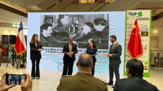 Embajada de Chile en China conmemoró los 100 años del natalicio de José Venturelli