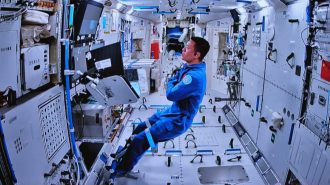 Las importantes pruebas físicas que realizaron los taikonautas en la estación espacial china