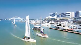 El “turismo inverso” de los Juegos Olímpicos se pone de moda en Xiamen