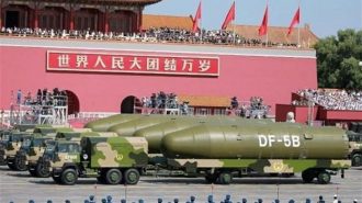 China realizó un test de interceptación de misiles fuera de la atmósfera