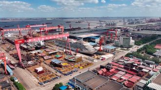 A punto de navegar: Ingeniera cuenta detalles de la construcción del primer crucero chino