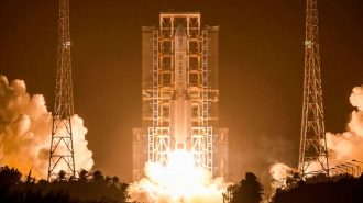 El exitoso despegue de la misión china que intentará traer rocas de la Luna