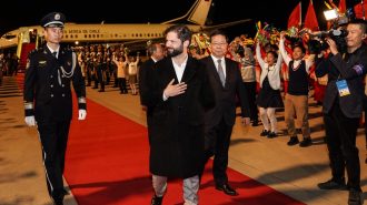 Presidente Boric llegó a Beijing en segunda parte de su visita a China