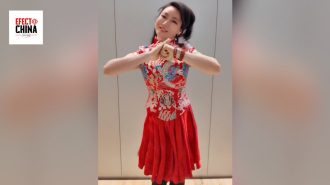 China estrena la “danza del dragón” en víspera de su Año Nuevo