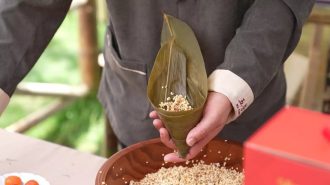 Extranjeros prepararon zongzi contra el tiempo durante concurso en Jiaxing