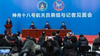 “Todo un honor”: Taikonautas cuentan su paso por la estación espacial china