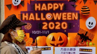 China también celebró Halloween