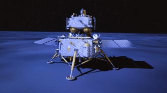 Sonda china alunizó en la cara oculta de la Luna