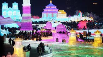 Un paseo por el espectacular parque de hielo y nieve en Harbin