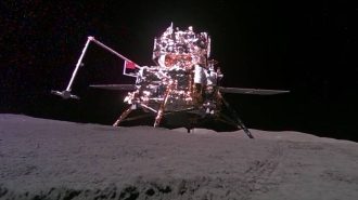 Misión china a la cara oculta de la Luna reveló por primera vez la distribución de agua bajo su superficie