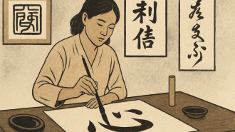 Caligrafía china: arte, filosofía y ejercicio para la mente
