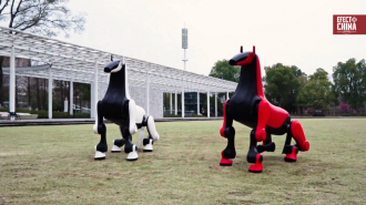 ¿Un caballo robot? China muestra su nueva apuesta tecnológica