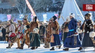 Tradición y nieve: la XXI edición de la Feria de Nadam en Mongolia Interior