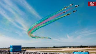 Fuerza Aérea de China celebró jornada a puertas abiertas en Changchun