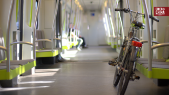 Beijing se suma a la tendencia de integrar bicicletas al transporte público