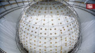 Detector chino logró la medición más precisa de neutrinos en la historia de la física