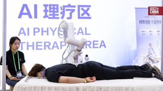 Robots e inteligencia artificial destacan en feria de suministros de China