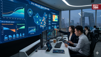 China medirá el impacto específico de la IA sobre el mercado laboral
