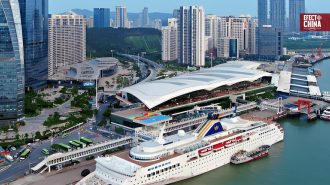 Con 2.000 pasajeros, el “Pilot Star” inauguró la temporada estival de cruceros en Xiamen