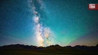 Un mar de estrellas ilumina las estepas de Xinjiang