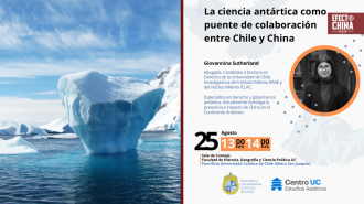 Ciencia antártica será eje de seminario sobre cooperación entre Chile y China