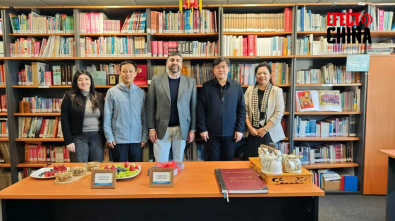 Delegación china entregó material educativo a estudiantes del Instituto Confucio Santo Tomás