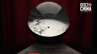 China donó una muestra del lado oculto de la Luna a la ONU