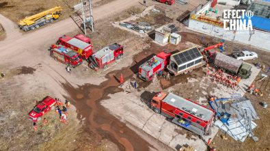 China despliega satélites y drones para apoyar labores de rescate tras terremoto en el Tíbet