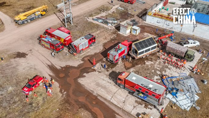 China despliega satélites y drones para apoyar labores de rescate tras terremoto en el Tíbet